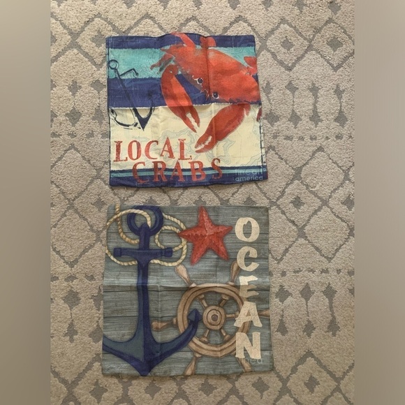 2 pc Sea Cushion - Picture 1 of 8